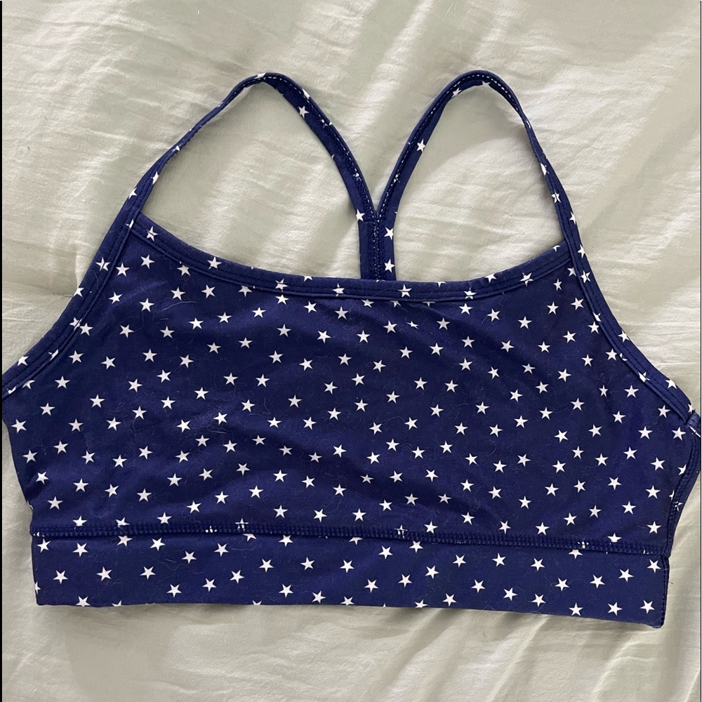Gianni Bini Star Print Sports Bra